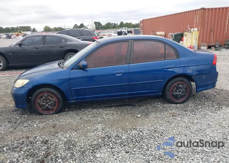 2005 Honda Civic Vp z USA, uszkodzony, nr VIN 1HGES16485L020634